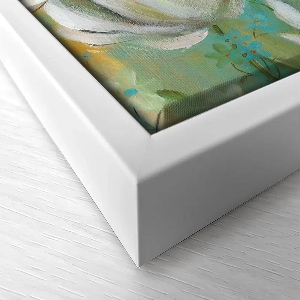 Sunwashed Tulips Square Canvas Print Sunwashed Tulips Square Canvas Print wall art product Carol Robinson