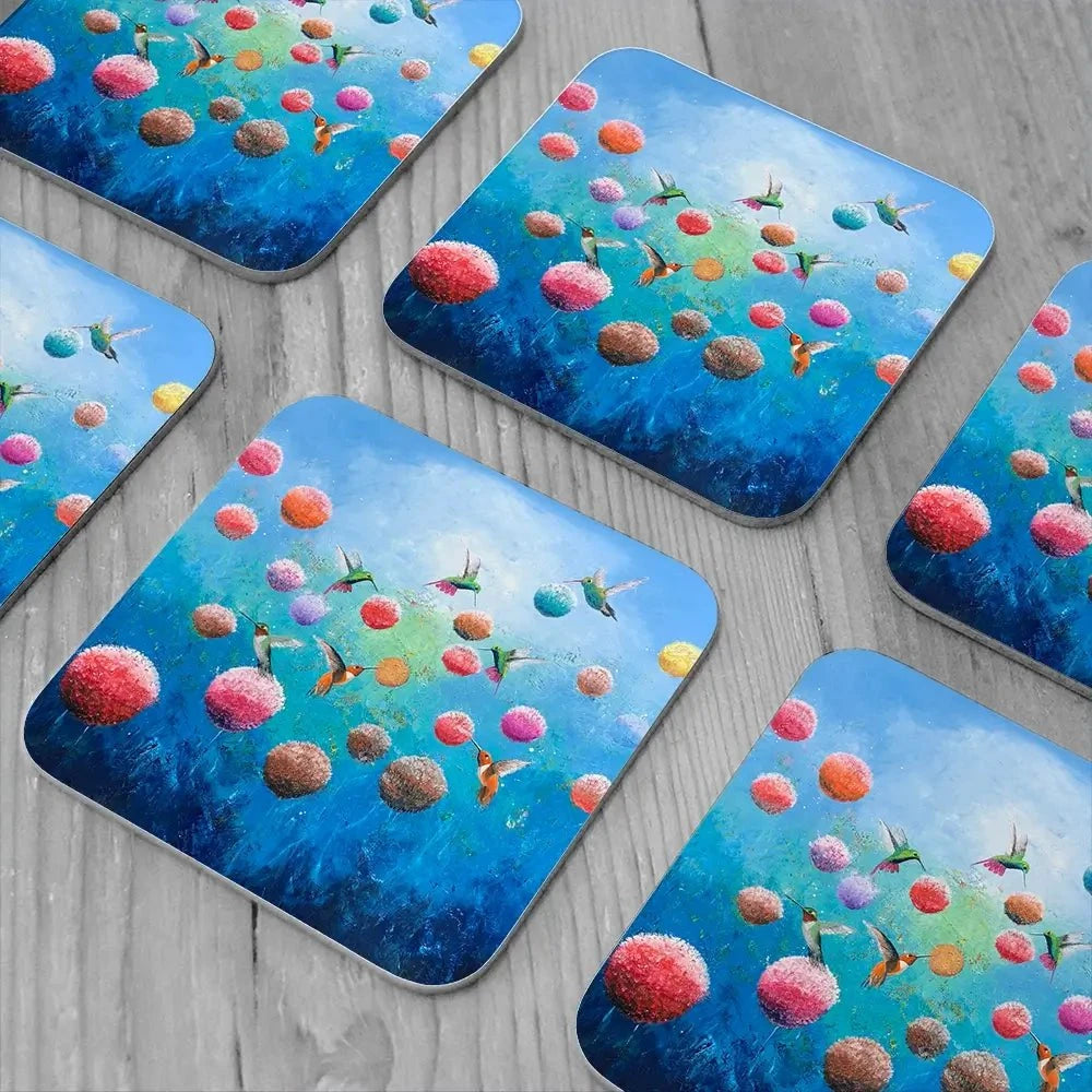 Surrender To Love Coaster Set Surrender To Love Coaster Set wall art product Laure Bury
