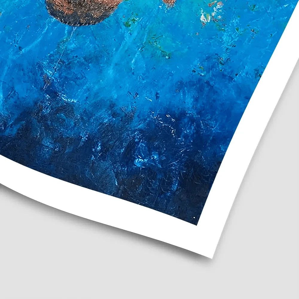 Surrender To Love Square Art Print Surrender To Love Square Art Print wall art product Laure Bury