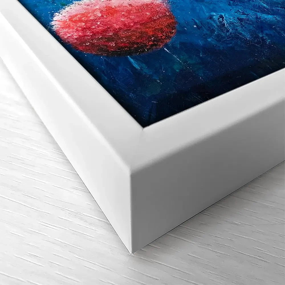 Surrender To Love Square Canvas Print Surrender To Love Square Canvas Print wall art product Laure Bury