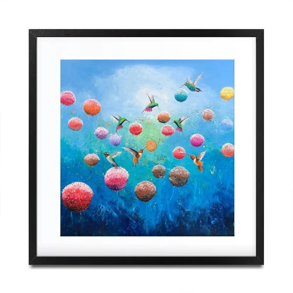 Surrender To Love Square Framed Art Print Surrender To Love Square Framed Art Print wall art product Laure Bury