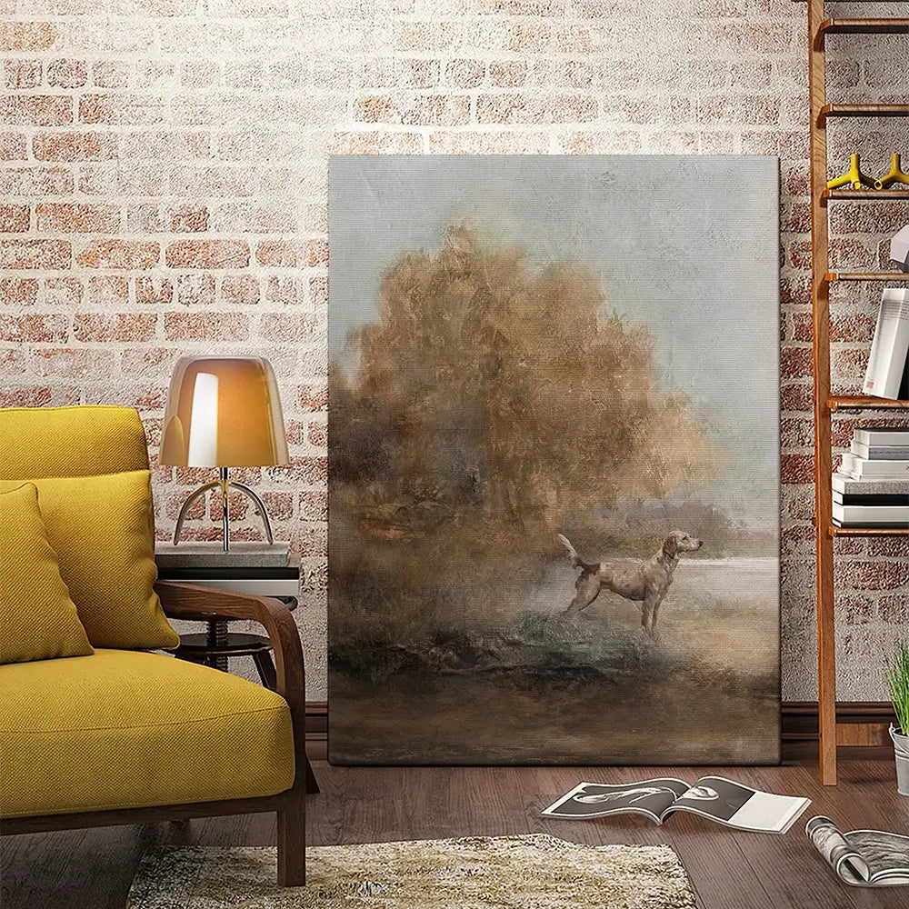 Surveying The Hunt 1 Canvas Print Surveying The Hunt 1 Canvas Print wall art product Carol Robinson