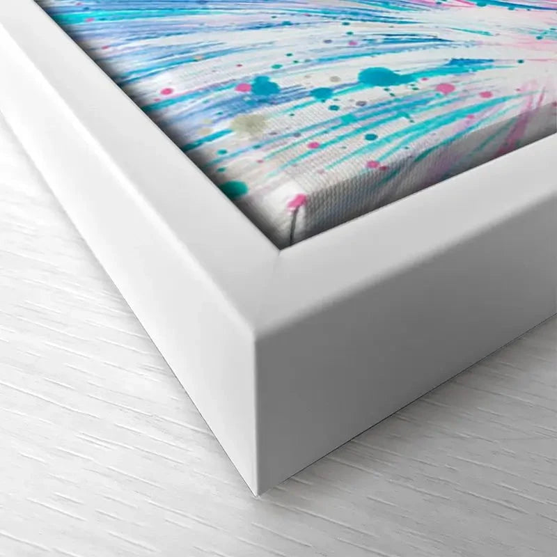 Swan Lovers Canvas Print Swan Lovers Canvas Print wall art product Emma LC Art