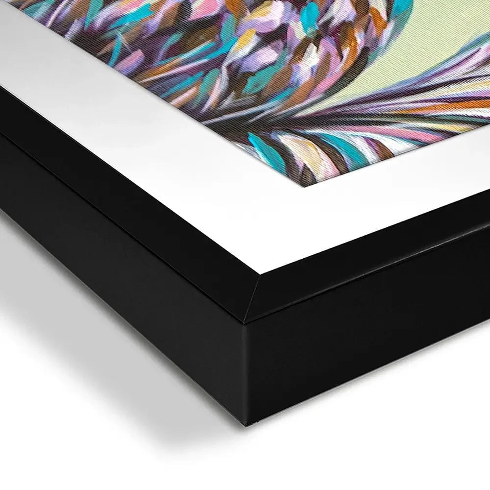 Swan With Flowers Framed Art Print Swan With Flowers Framed Art Print wall art product Carolee Vitaletti