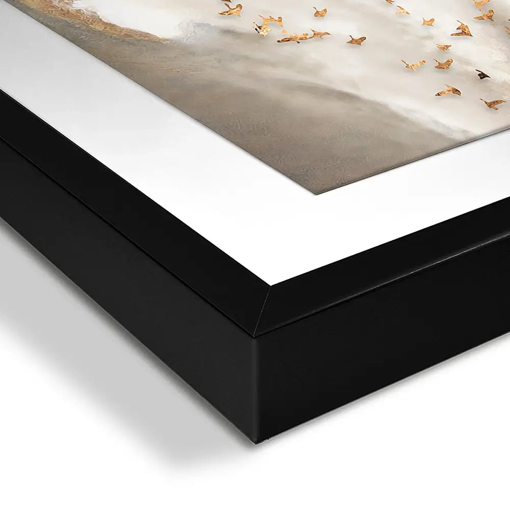 Swarm Of Birds Framed Art Print Swarm Of Birds Framed Art Print wall art product Art Print Shop