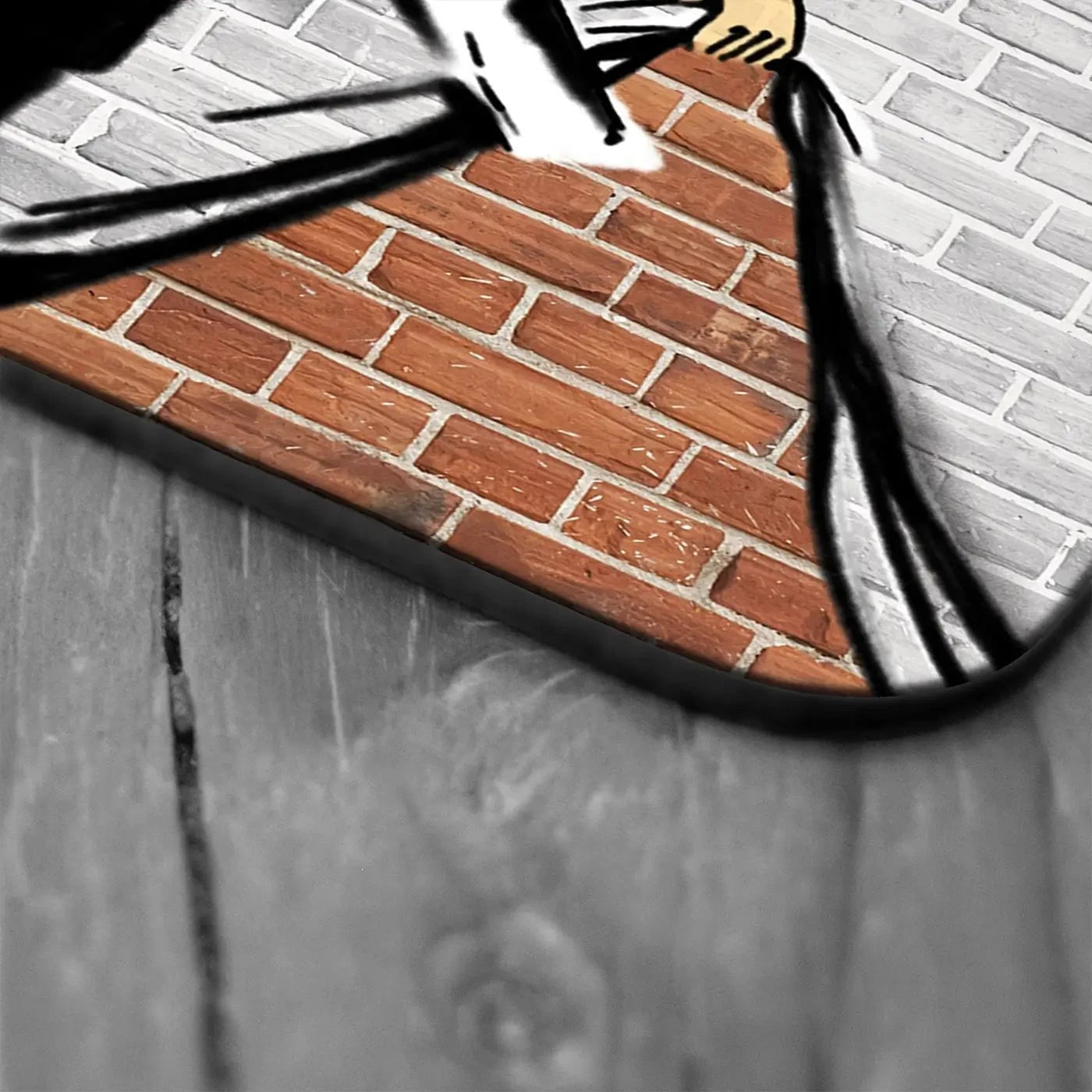 Sweep It Under The Carpet Coaster Set Rainbow Soul Tree Coaster Set | Rainbow Soul Tree Art Coasters wall art product Banksy