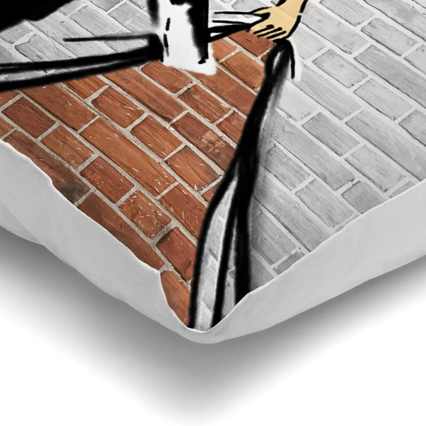 Sweep It Under The Carpet Cushion Sweep It Under The Carpet Cushion wall art product Banksy