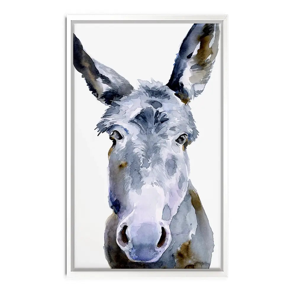 Sweet Donkey Canvas Print Sweet Donkey Canvas Print wall art product Jennifer Paxton Parker
