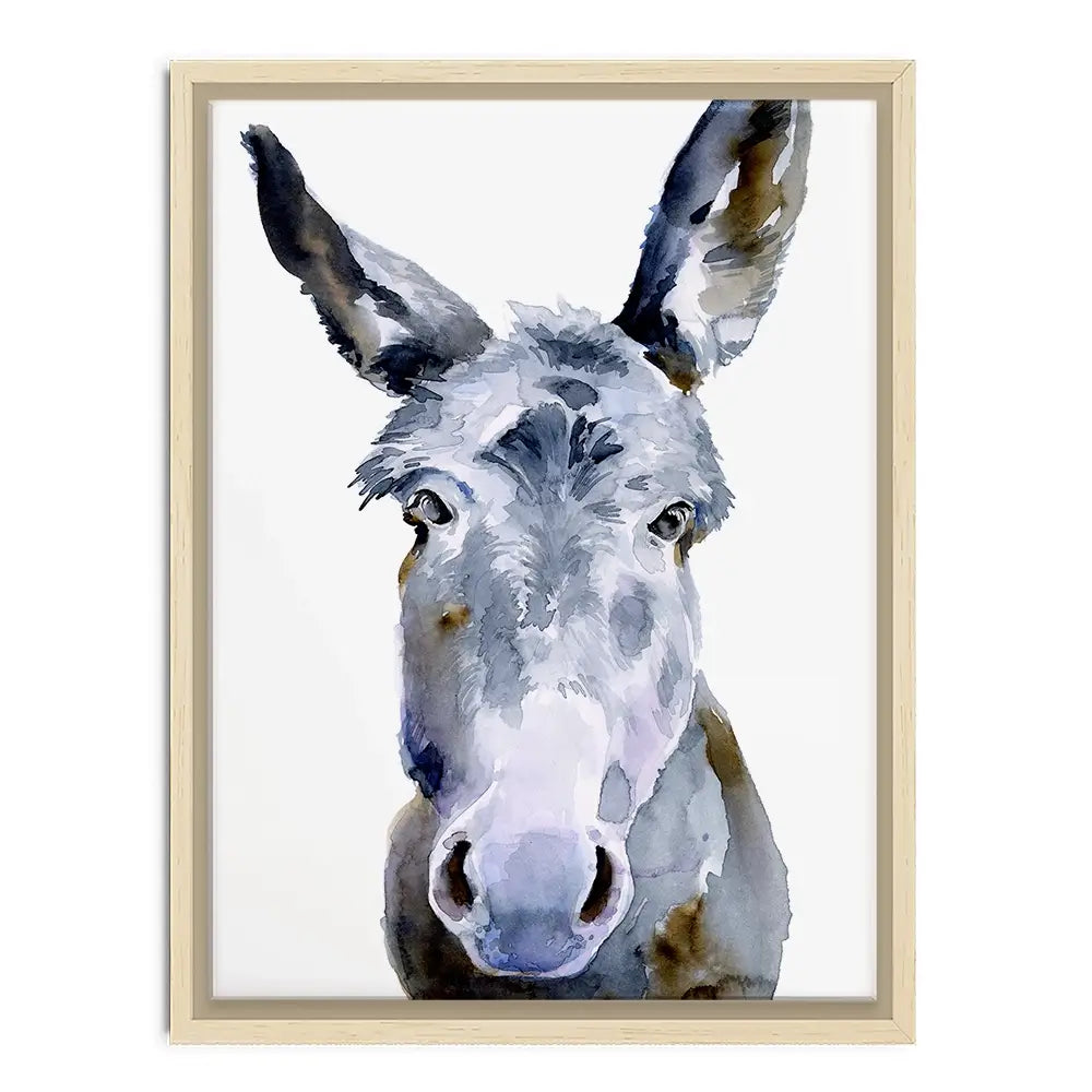Sweet Donkey Canvas Print Sweet Donkey Canvas Print wall art product Jennifer Paxton Parker