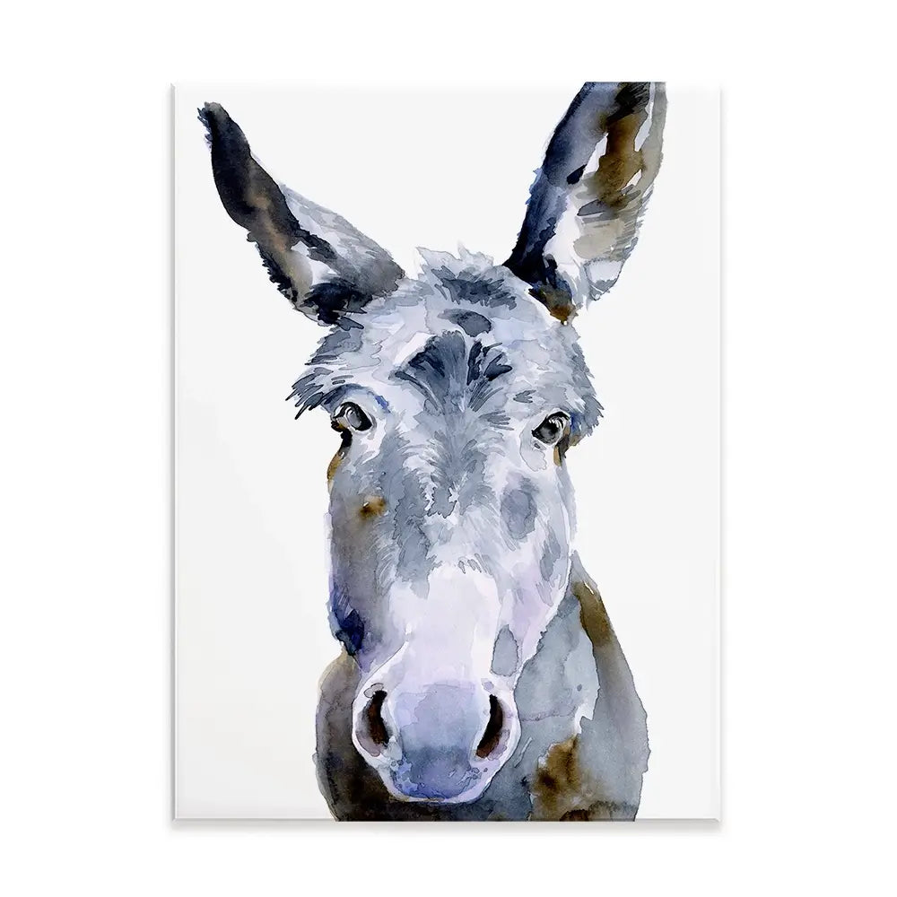 Sweet Donkey Canvas Print Sweet Donkey Canvas Print wall art product Jennifer Paxton Parker