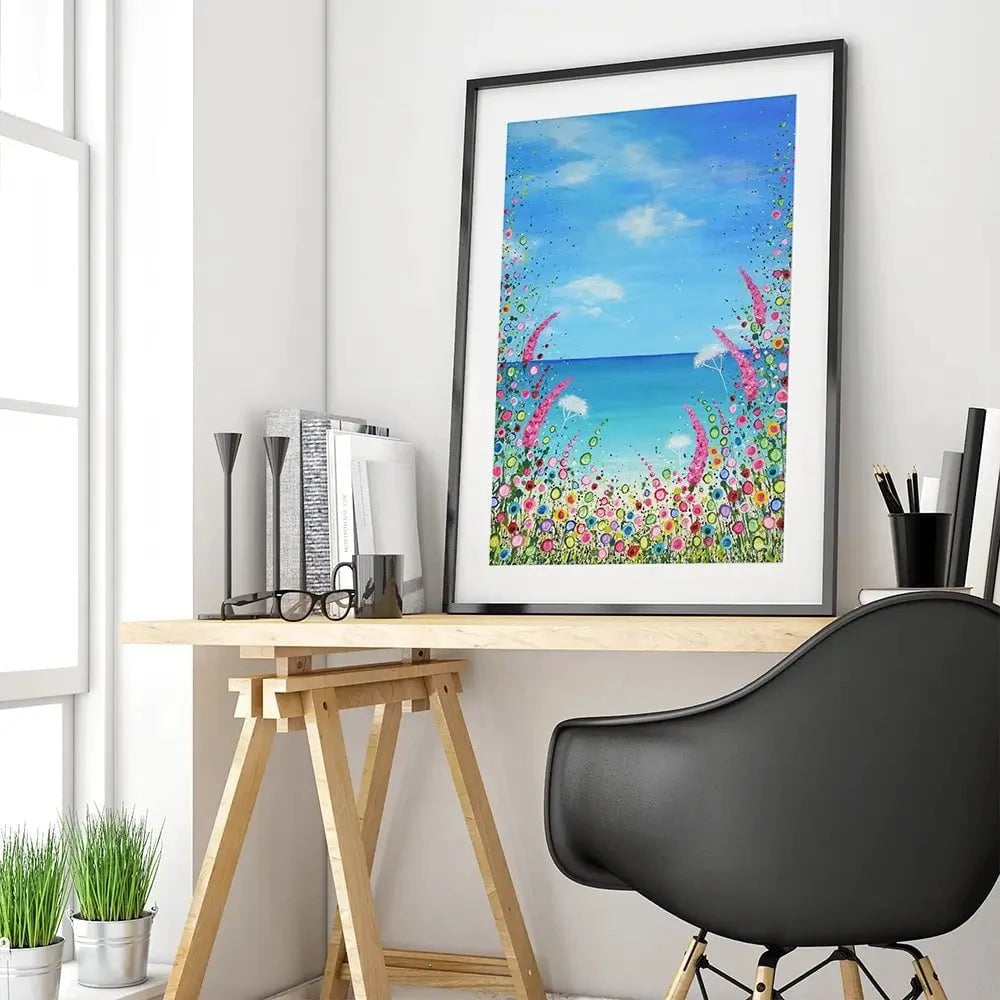 Sweet Summer Days Framed Art Print Sweet Summer Days Framed Art Print wall art product Jo Gough