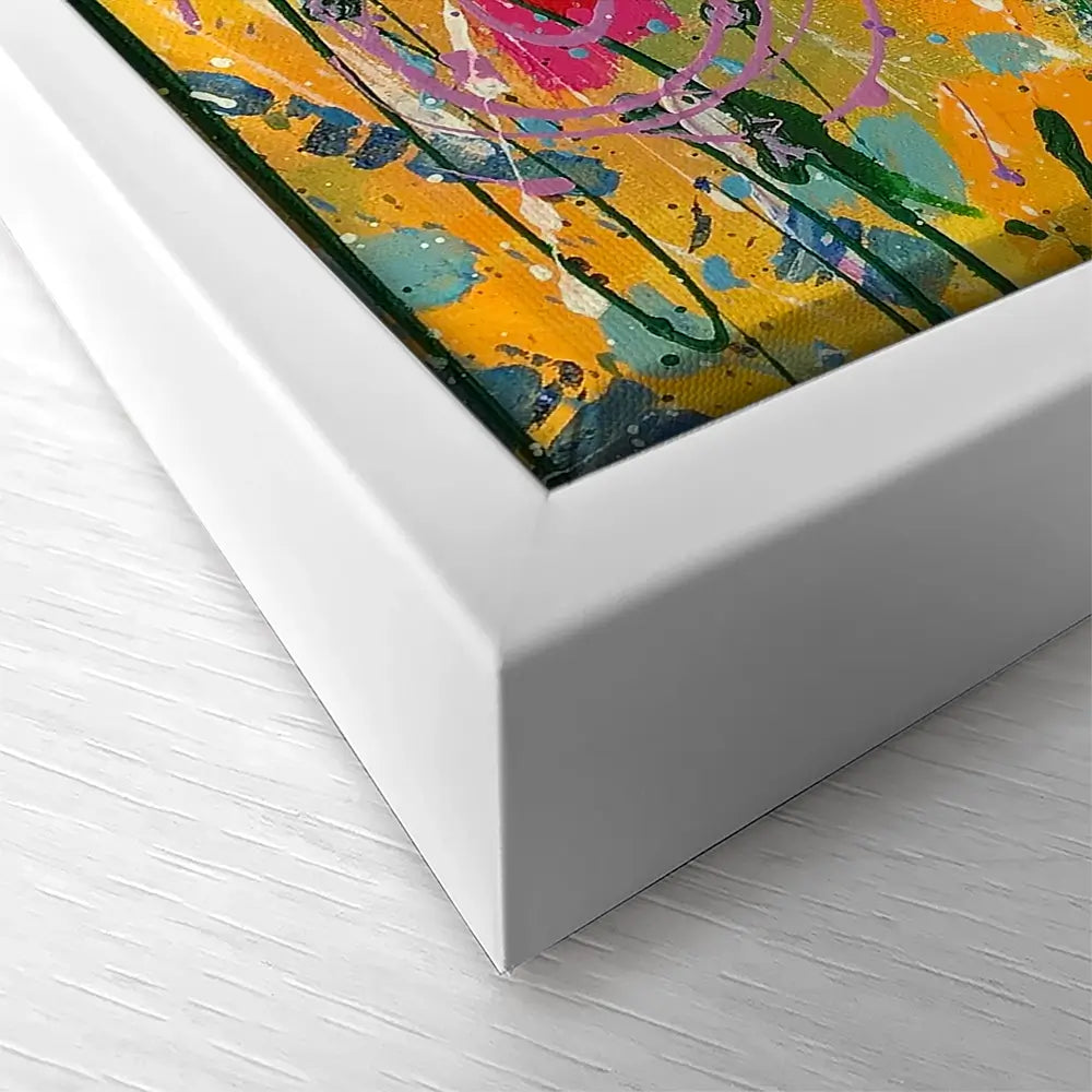 Sweetness And Light Square Canvas Print Sweetness And Light Square Canvas Print wall art product Jane Brookshaw