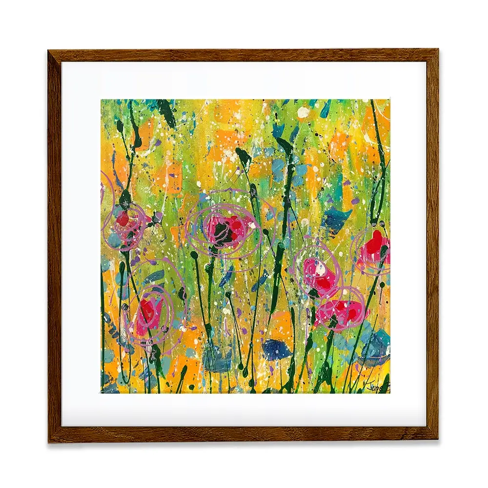 Sweetness And Light Square Framed Art Print Sweetness And Light Square Framed Art Print wall art product Jane Brookshaw