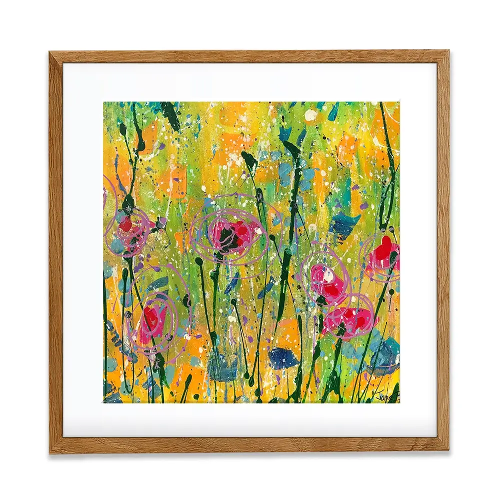 Sweetness And Light Square Framed Art Print Sweetness And Light Square Framed Art Print wall art product Jane Brookshaw