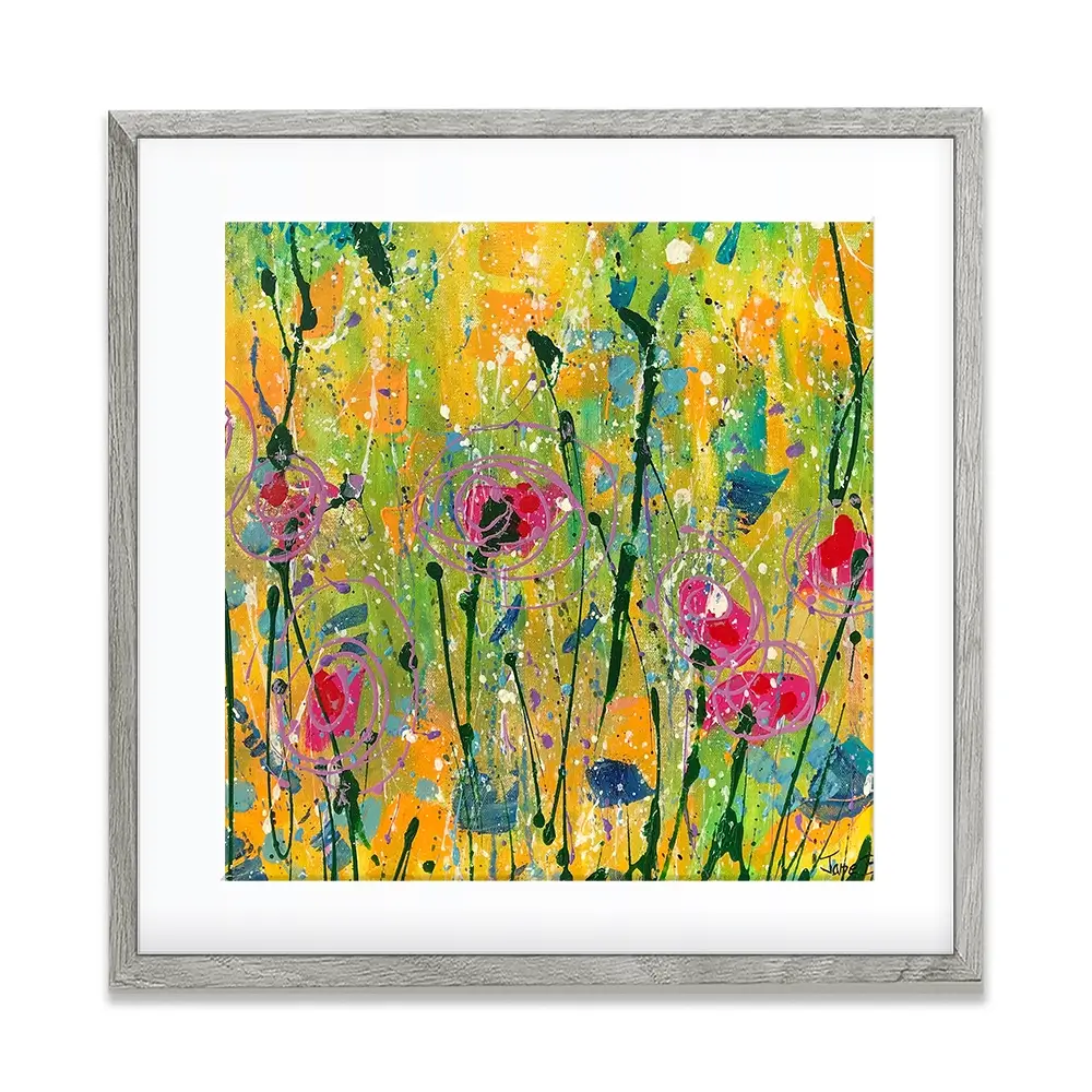 Sweetness And Light Square Framed Art Print Sweetness And Light Square Framed Art Print wall art product Jane Brookshaw