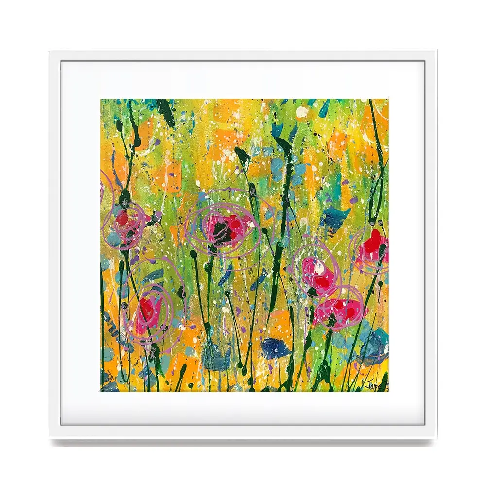 Sweetness And Light Square Framed Art Print Sweetness And Light Square Framed Art Print wall art product Jane Brookshaw