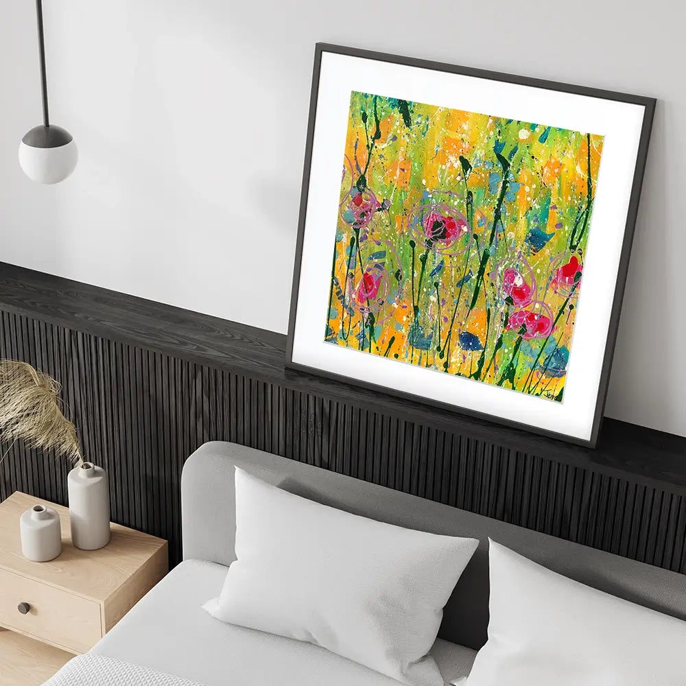 Sweetness And Light Square Framed Art Print Sweetness And Light Square Framed Art Print wall art product Jane Brookshaw