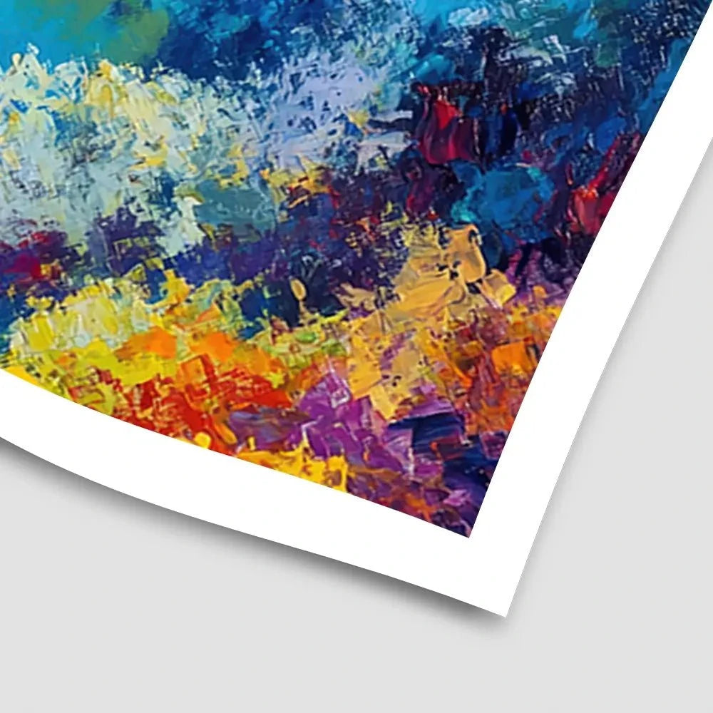 Swimming In Colour 2 Art Print Swimming In Colour 2 Art Print wall art product Petals Prints Design - Independent
