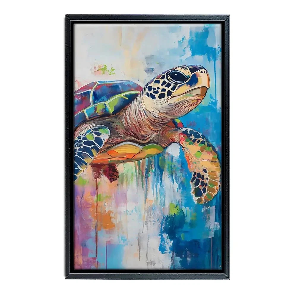 Swimming In Colour Canvas Print Swimming In Colour Canvas Print wall art product Franklyn Gregory - Independent