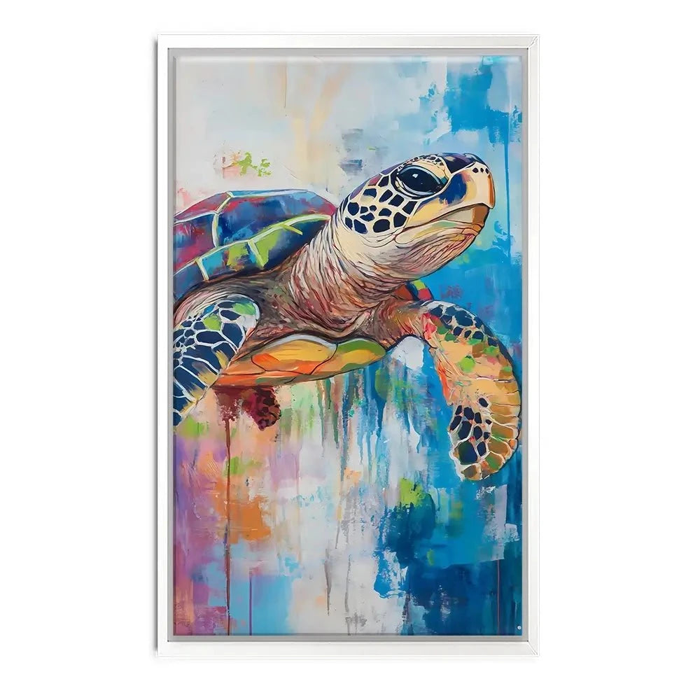 Swimming In Colour Canvas Print Swimming In Colour Canvas Print wall art product Franklyn Gregory - Independent