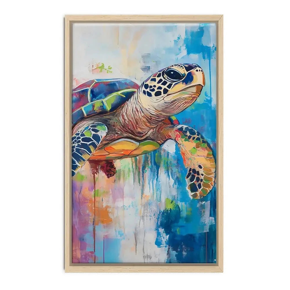 Swimming In Colour Canvas Print Swimming In Colour Canvas Print wall art product Franklyn Gregory - Independent