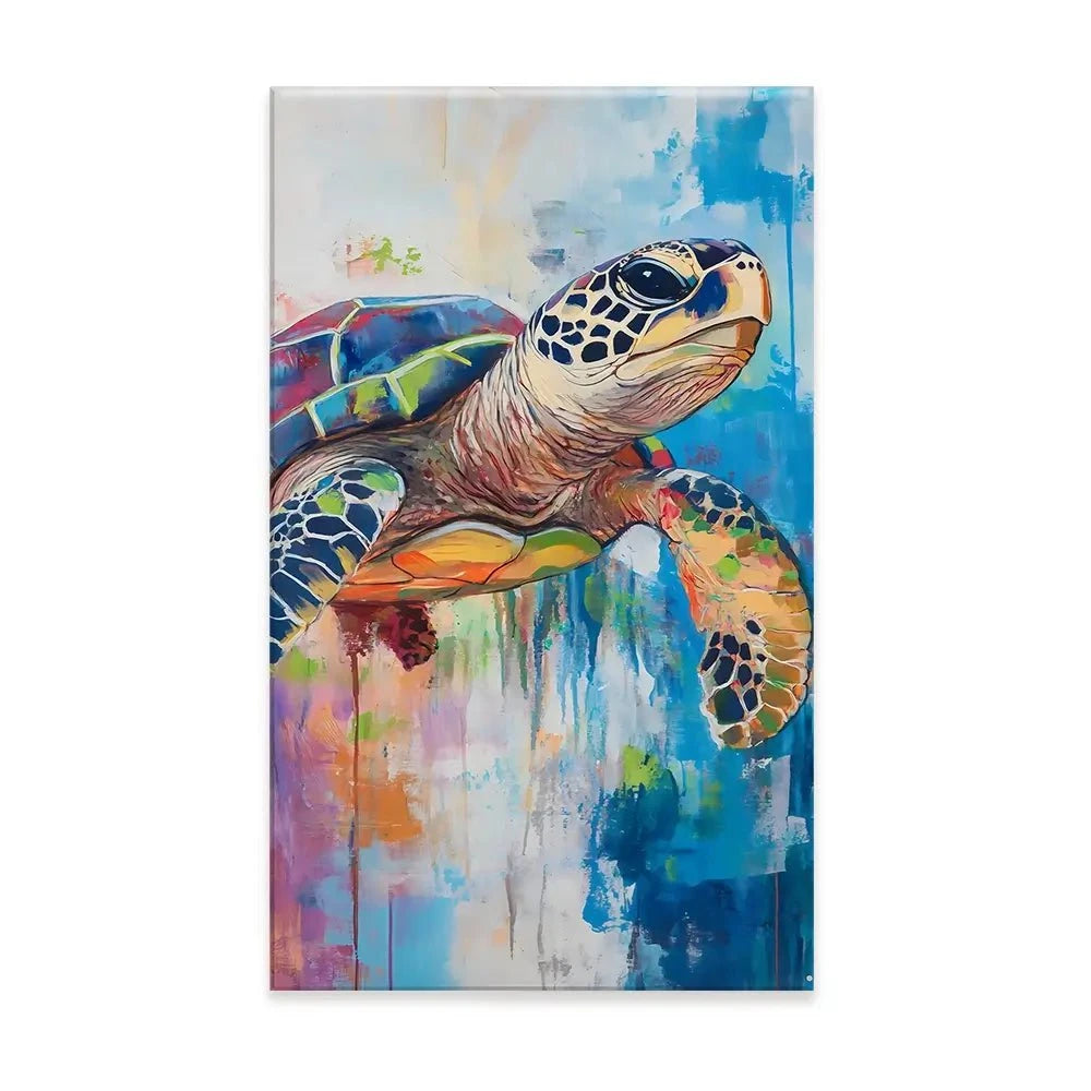 Swimming In Colour Canvas Print Swimming In Colour Canvas Print wall art product Franklyn Gregory - Independent