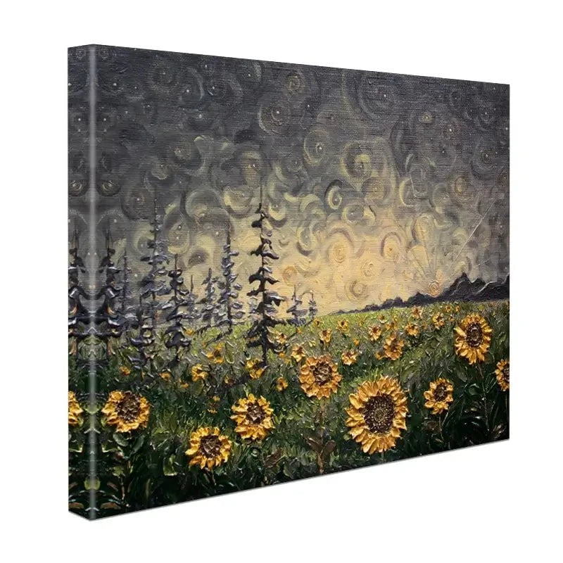 Swirling Dreams Canvas Print Swirling Dreams Canvas Print wall art product Nada Khatib