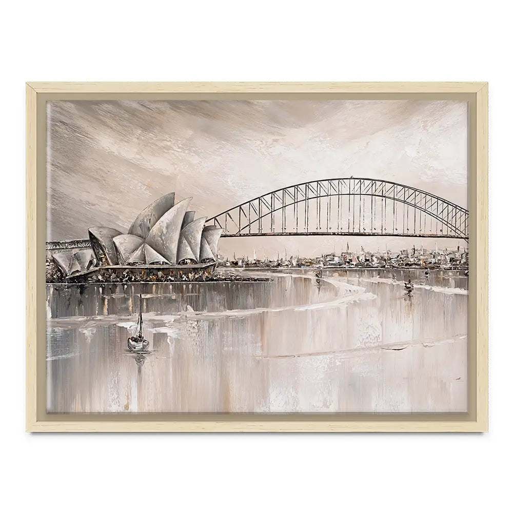 Sydney Skyline Canvas Print Sydney Skyline Canvas Print wall art product Isabella Karolewicz