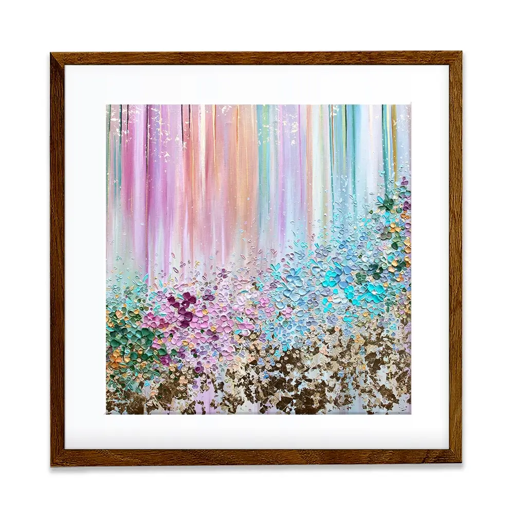 Symphony Of Colour Square Framed Art Print Symphony Of Colour Square Framed Art Print wall art product Nada Khatib