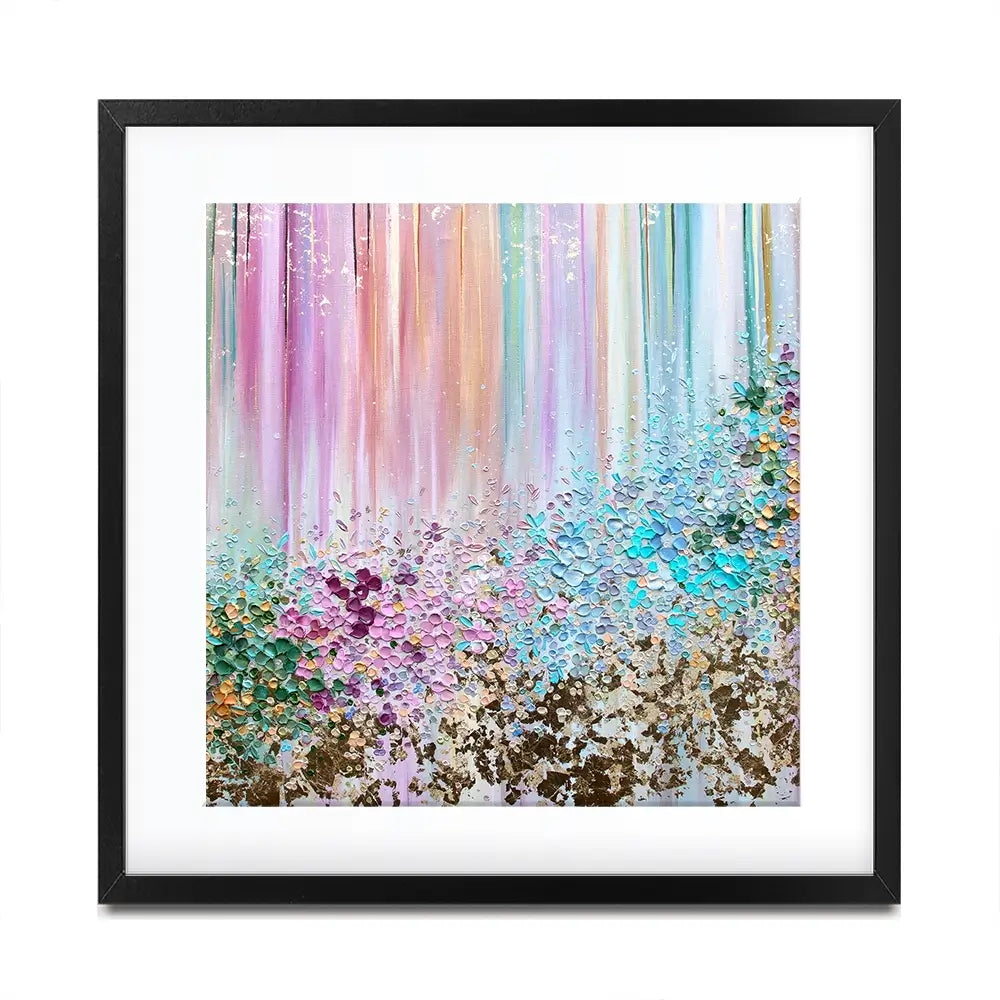Symphony Of Colour Square Framed Art Print Symphony Of Colour Square Framed Art Print wall art product Nada Khatib