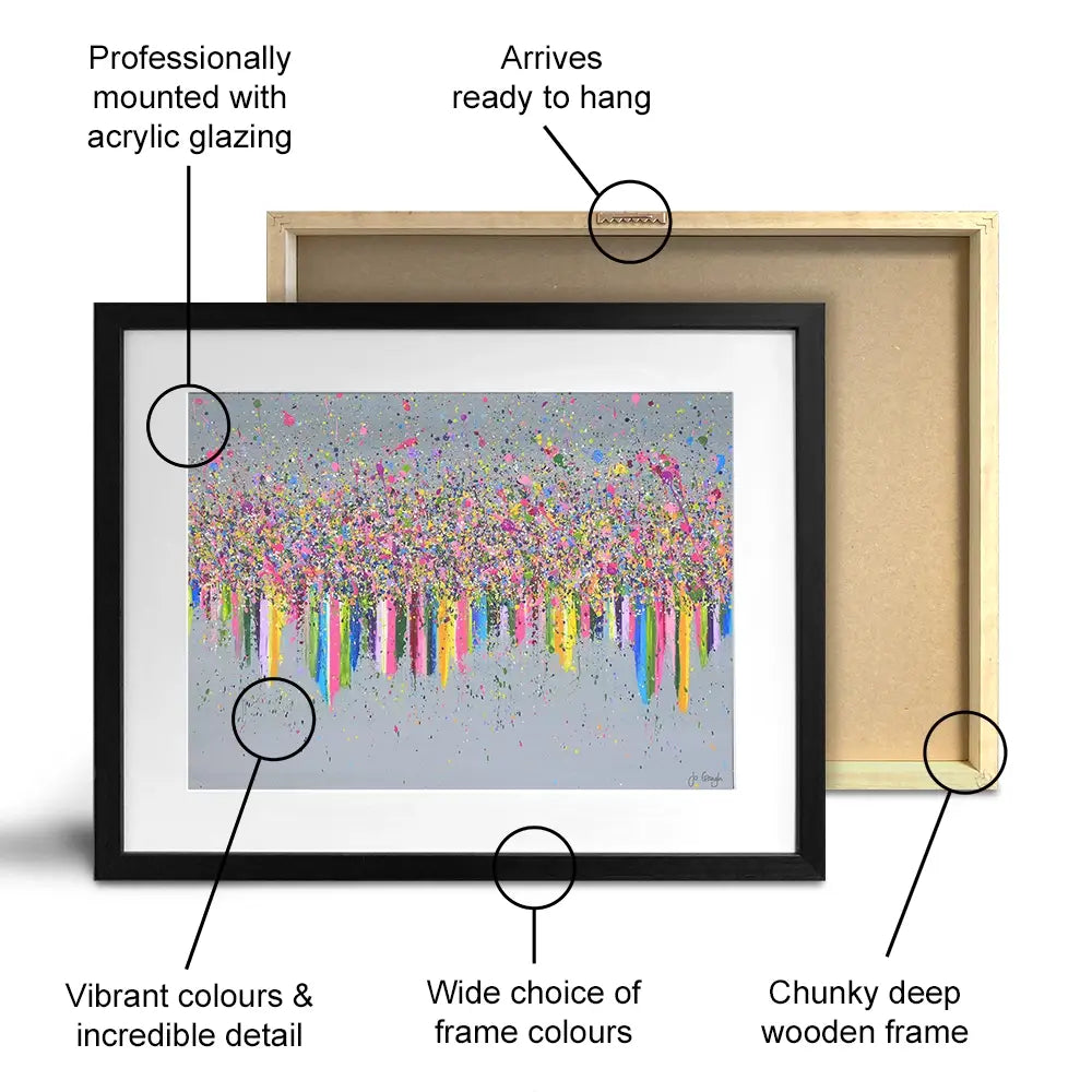 Symphony Of Love Framed Art Print Symphony Of Love Framed Art Print wall art product Jo Gough