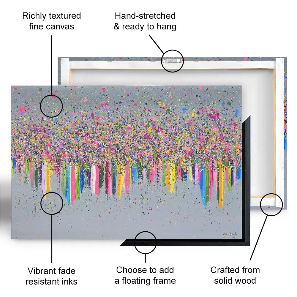 Symphony Of Love Oversized Canvas Print Symphony Of Love Oversized Canvas Print wall art product Jo Gough
