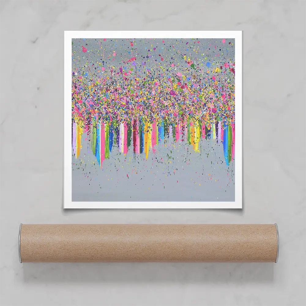Symphony Of Love Square Art Print Symphony Of Love Square Art Print wall art product Art Print Shop