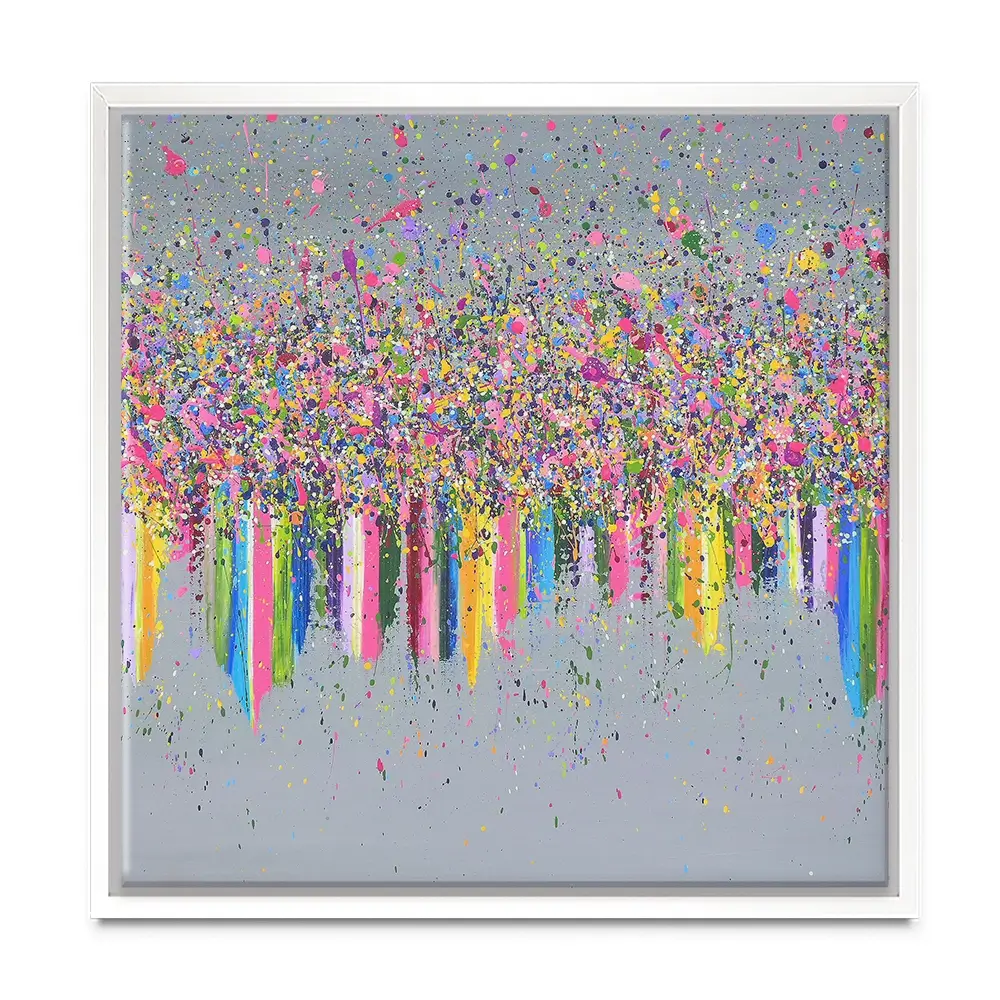 Symphony Of Love Square Canvas Print Symphony Of Love Square Canvas Print wall art product Art Print Shop