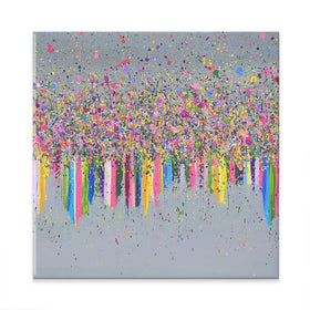 Symphony Of Love Square Canvas Print Symphony Of Love Square Canvas Print wall art product Art Print Shop