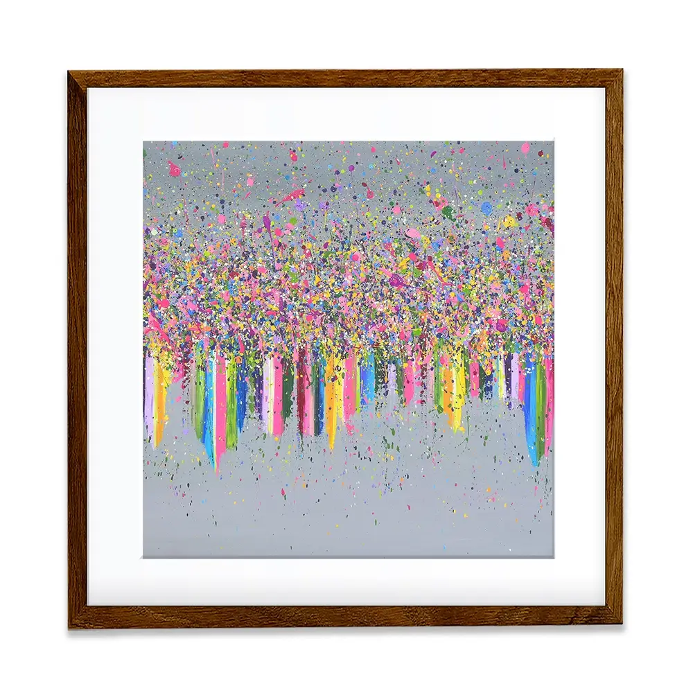 Symphony Of Love Square Framed Art Print Symphony Of Love Square Framed Art Print wall art product Art Print Shop
