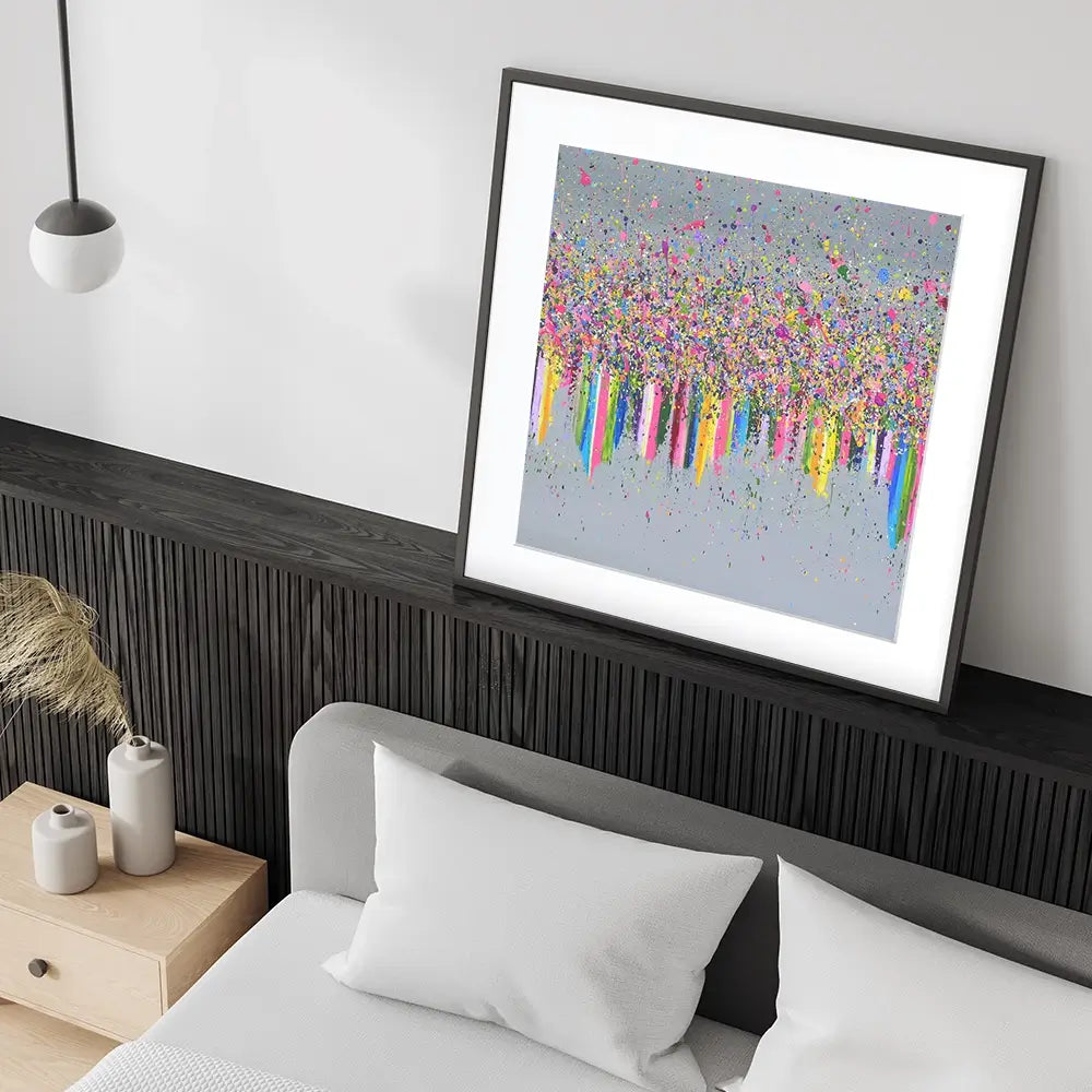 Symphony Of Love Square Framed Art Print Symphony Of Love Square Framed Art Print wall art product Art Print Shop