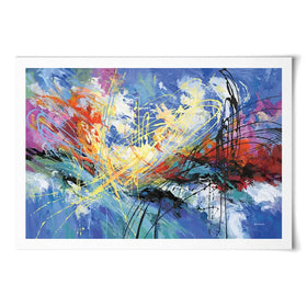 Symphony Of Positive Energy Art Print Symphony Of Positive Energy Art Print wall art product Leon Devenice