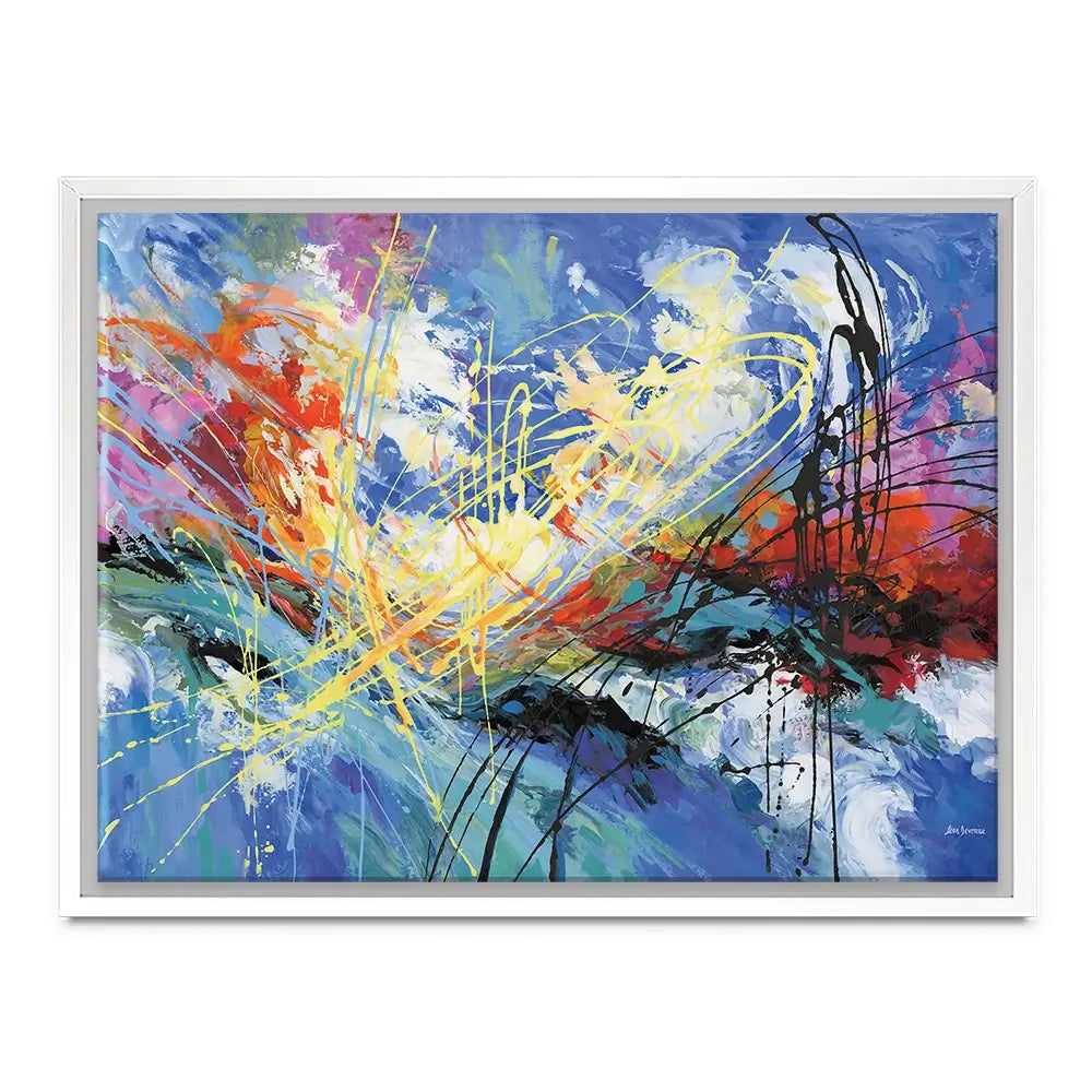 Symphony Of Positive Energy Canvas Print Symphony Of Positive Energy Canvas Print wall art product Leon Devenice