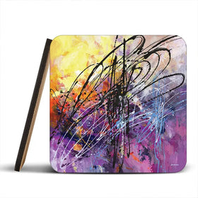 Symphony Of Unbroken Spirit Coaster Set Symphony Of Unbroken Spirit Coaster Set wall art product Leon Devenice