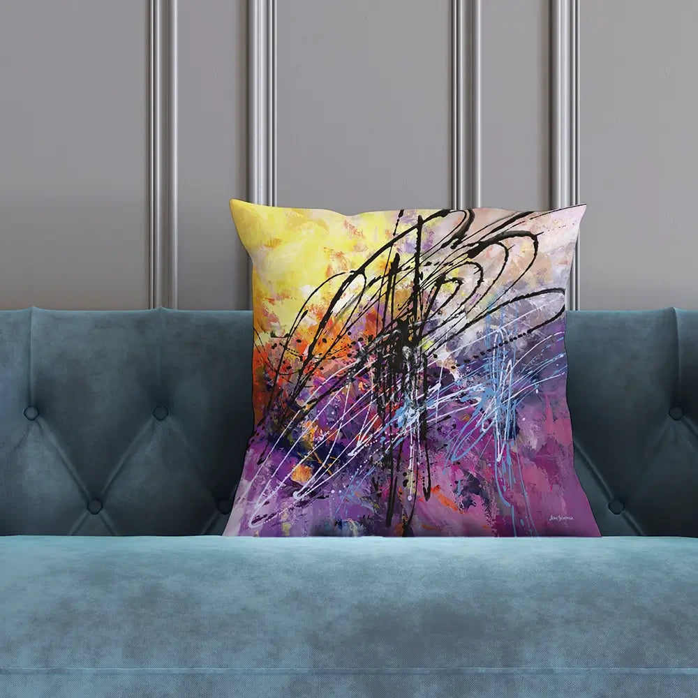 Symphony Of Unbroken Spirit Cushion Symphony Of Unbroken Spirit Cushion wall art product Leon Devenice