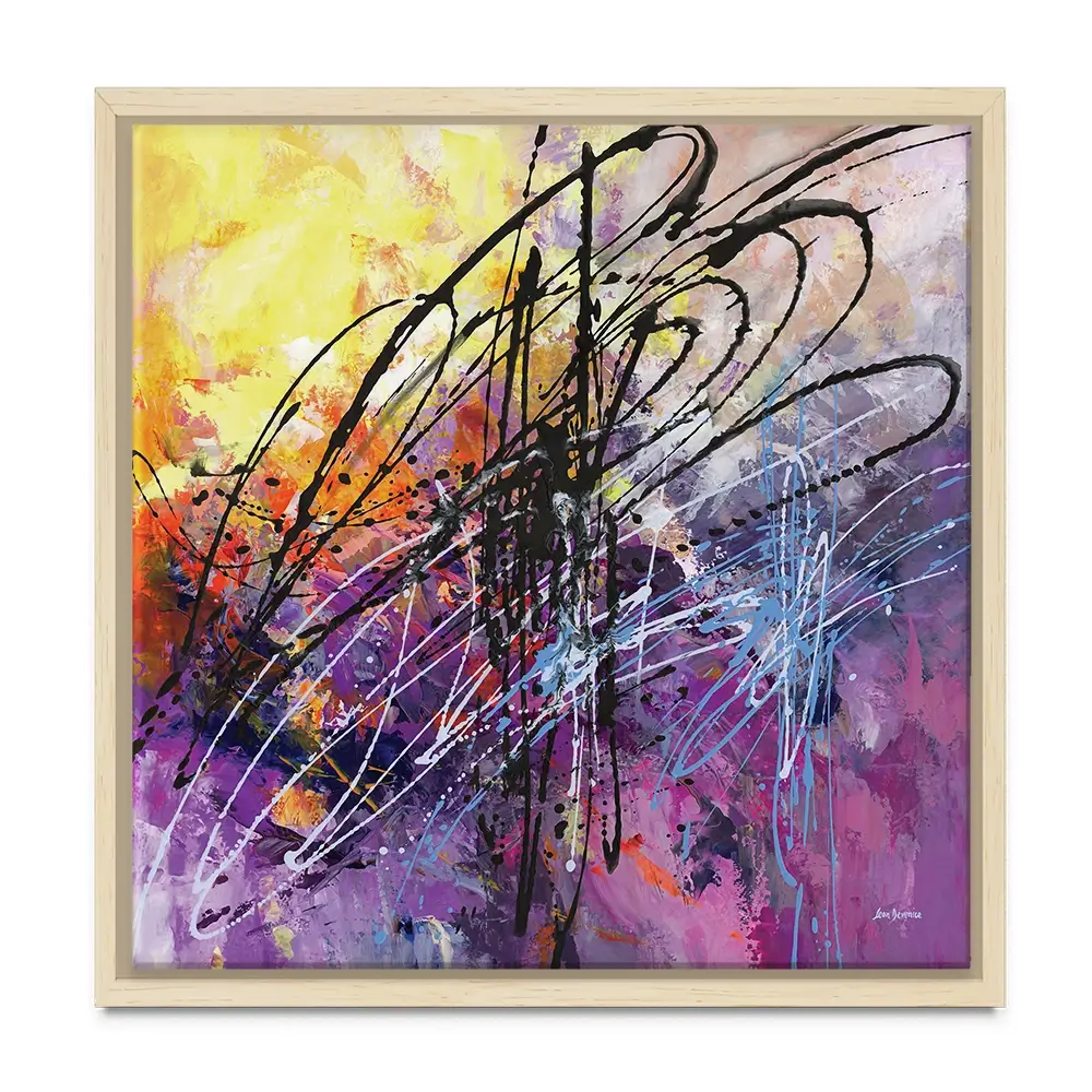 Symphony Of Unbroken Spirit Square Canvas Print Symphony Of Unbroken Spirit Square Canvas Print wall art product Leon Devenice