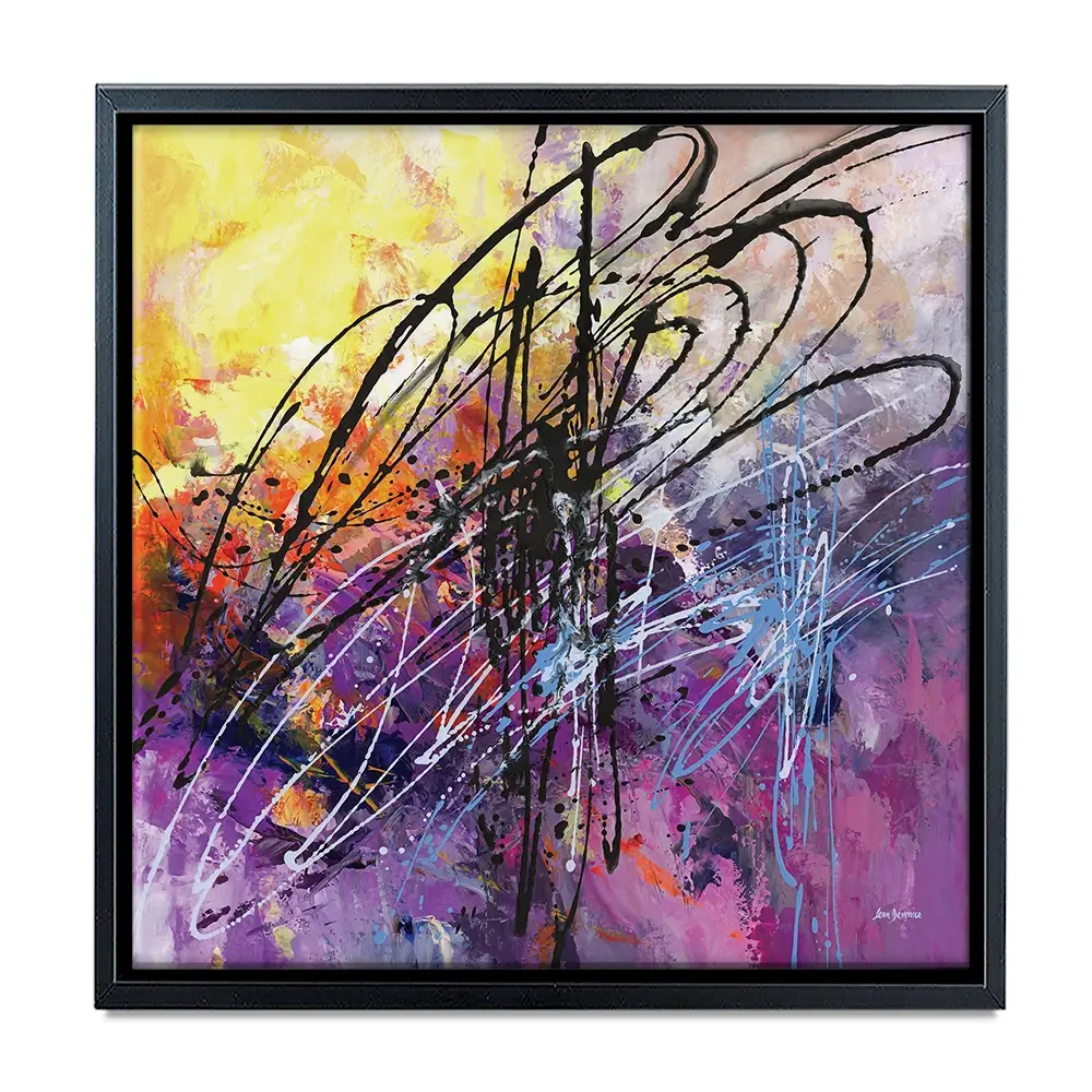 Symphony Of Unbroken Spirit Square Canvas Print Symphony Of Unbroken Spirit Square Canvas Print wall art product Leon Devenice