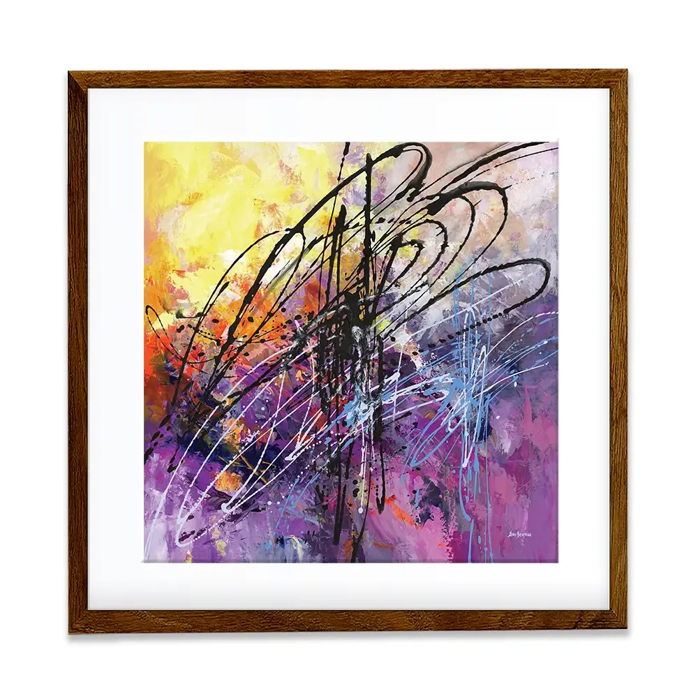 Symphony Of Unbroken Spirit Square Framed Art Print Symphony Of Unbroken Spirit Square Framed Art Print wall art product Leon Devenice