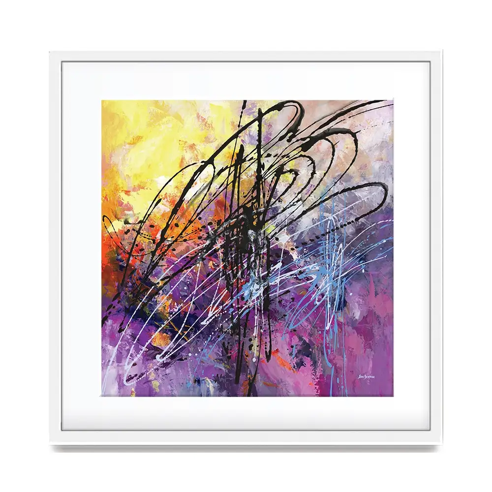 Symphony Of Unbroken Spirit Square Framed Art Print Symphony Of Unbroken Spirit Square Framed Art Print wall art product Leon Devenice