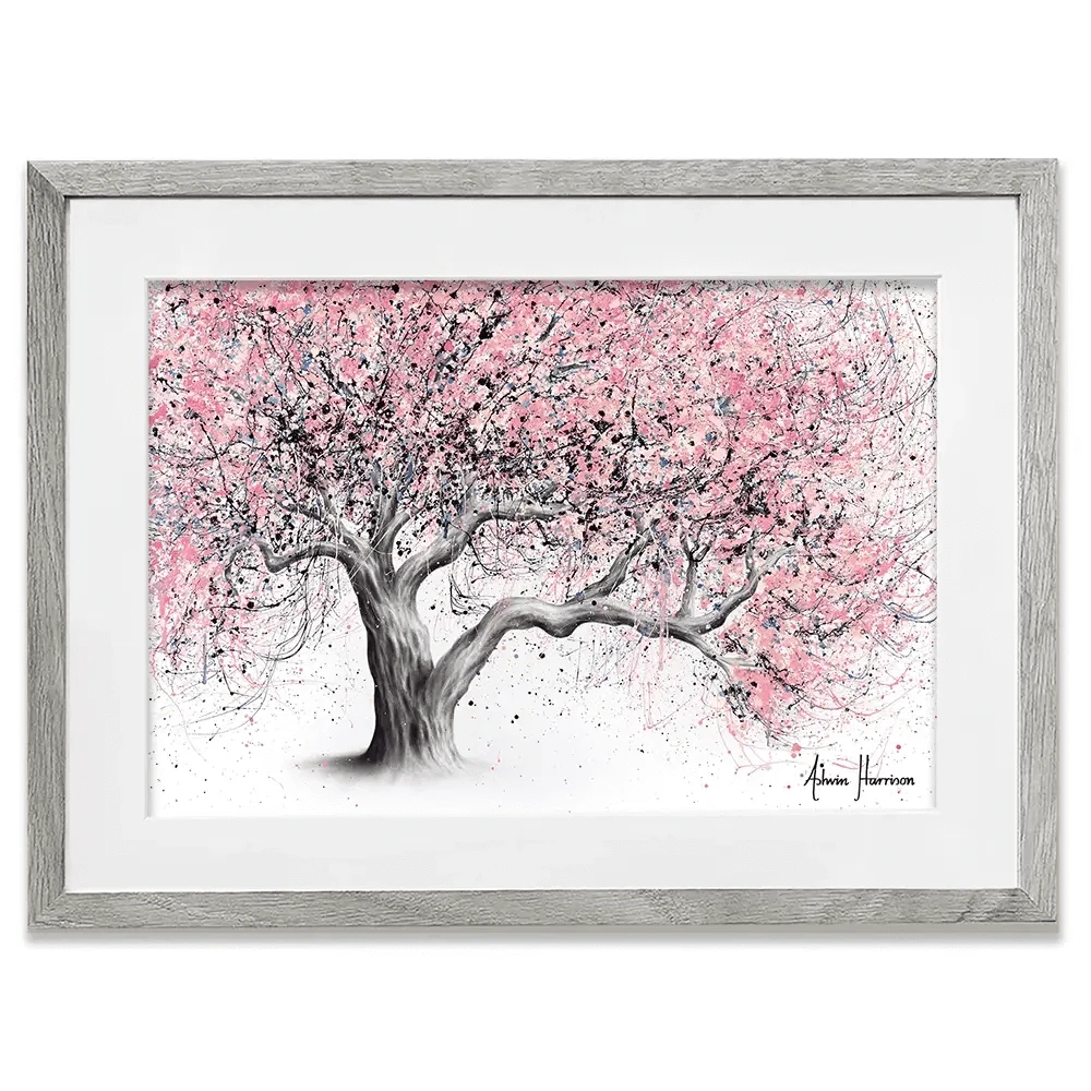 Taffy Blossom Tree Framed Art Print Taffy Blossom Tree Framed Art Print | Taffy Blossom Tree Artwork wall art product Ashvin Harrison