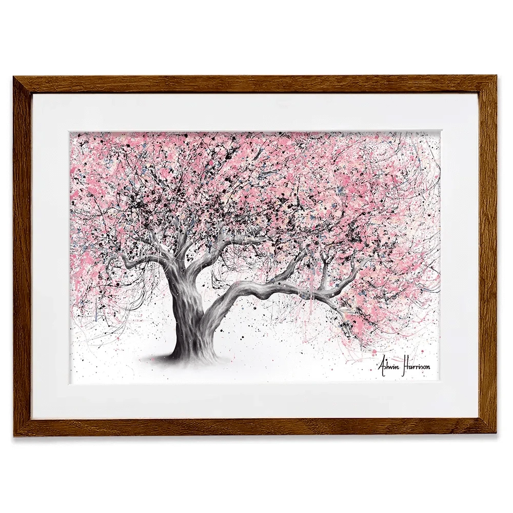 Taffy Blossom Tree Framed Art Print Taffy Blossom Tree Framed Art Print | Taffy Blossom Tree Artwork wall art product Ashvin Harrison