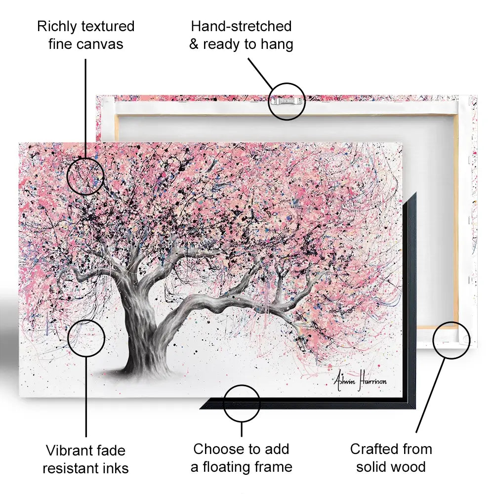 Taffy Blossom Tree Oversized Canvas Print Taffy Blossom Tree Oversized Canvas Print wall art product Ashvin Harrison