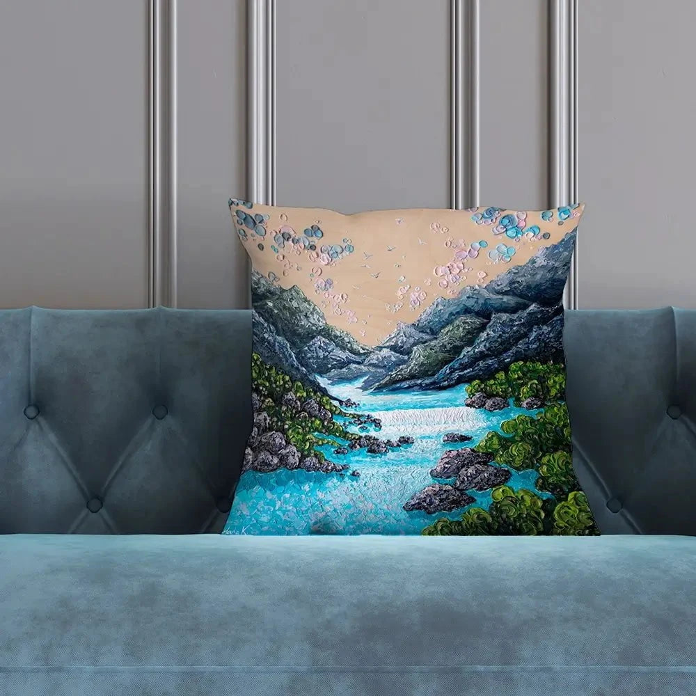 Take The Plunge Cushion Take The Plunge Cushion wall art product Nada Khatib