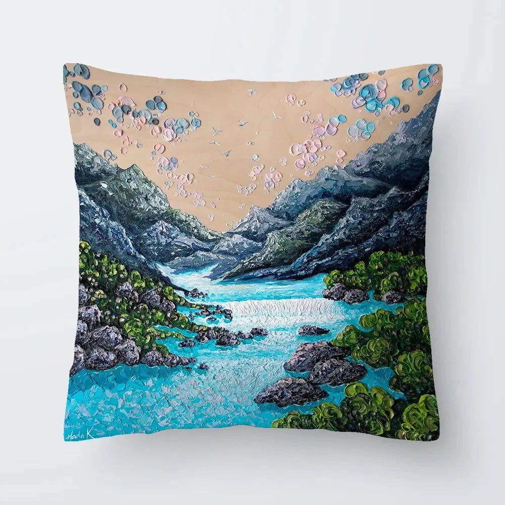 Take The Plunge Cushion Take The Plunge Cushion wall art product Nada Khatib